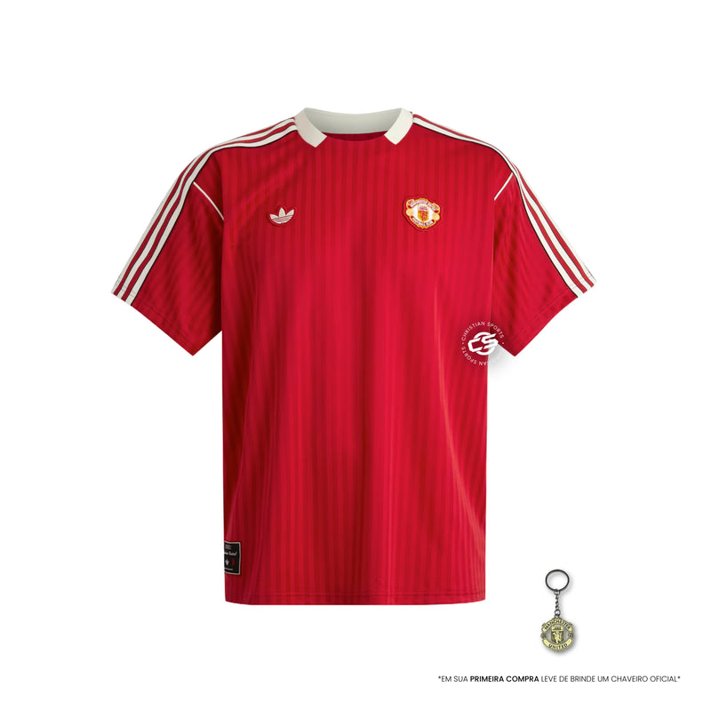 Camisa Manchester United Terrace Icons 25/26 - Adidas Torcedor - Lançamento
