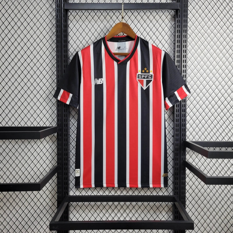 Camisa São Paulo Reserva 24/25 - NB Torcedor Masculina - Lançamento