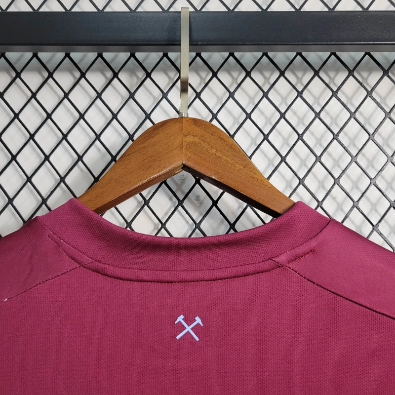 Camisa West Ham Home 23/24 - Umbro Torcedor