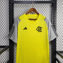 Camisa Flamengo Treino 24/25 - Amarelo - Lançamento