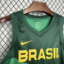 Regata NBA Brasil Olimpíadas 2024 Verde - Nike