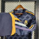 Camisa Real Madrid Reserva 23/24 - Adidas Torcedor Masculina - Manga Comprida