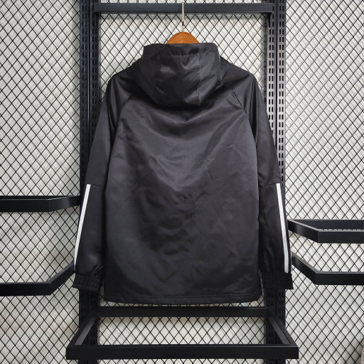 Jaqueta Corta Vento Flamengo Black 23/24 - Lançamento