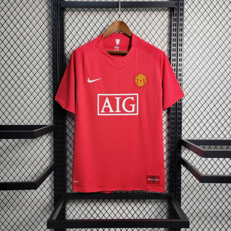 Camisa Manchester United Home 07/08 - Versão Retro