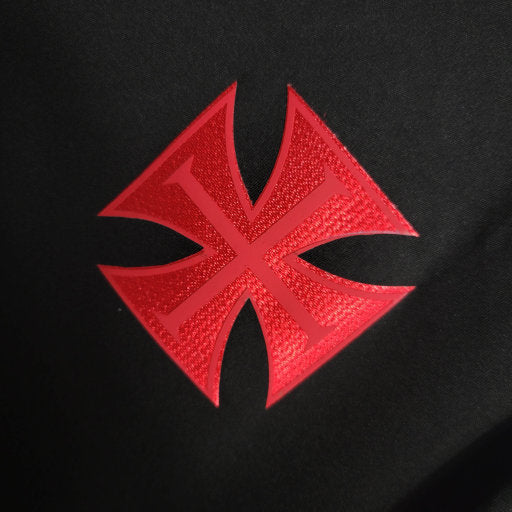 Camisa Vasco Treino 23/24 - Kappa Torcedor Masculina - Preto