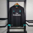 Camisa Real Madrid Away 17/18 - Versão Retro Manga Comprida
