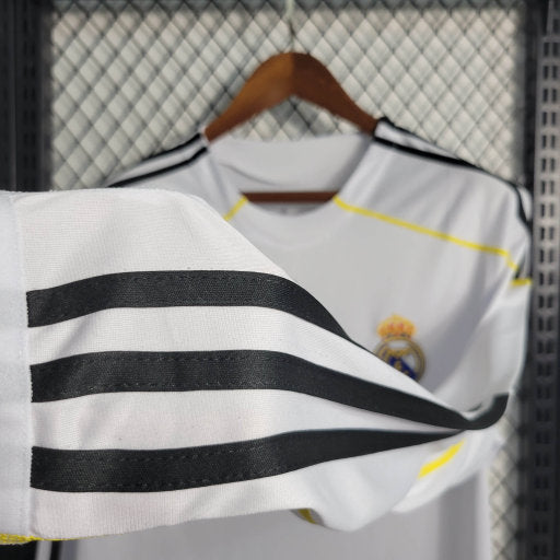 Camisa Real Madrid Home 09/10 - Versão Retro Manga Comprida