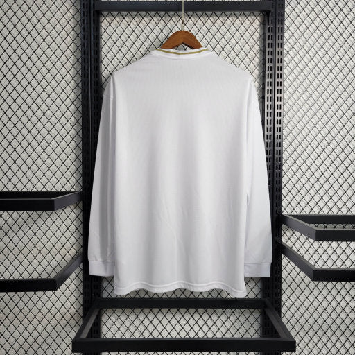 Camisa Real Madrid Home 19/20 - Versão Retro Manga Comprida