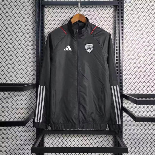 Jaqueta Corta Vento Arsenal 23/24 - Preto