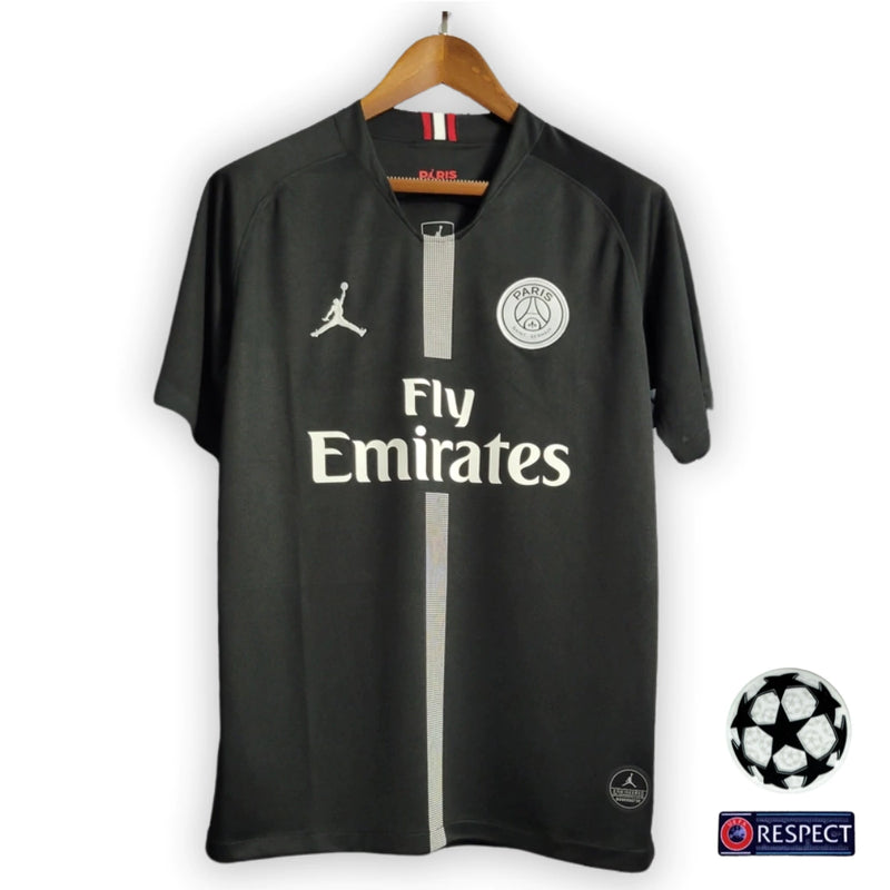Camisa PSG Third 18/19 + Patchs UCL - Retro