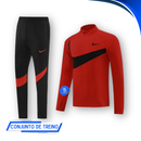 Conjunto de Treino Nike Dri-Fit Swoosh 24/25 - Vermelho - Lançamento