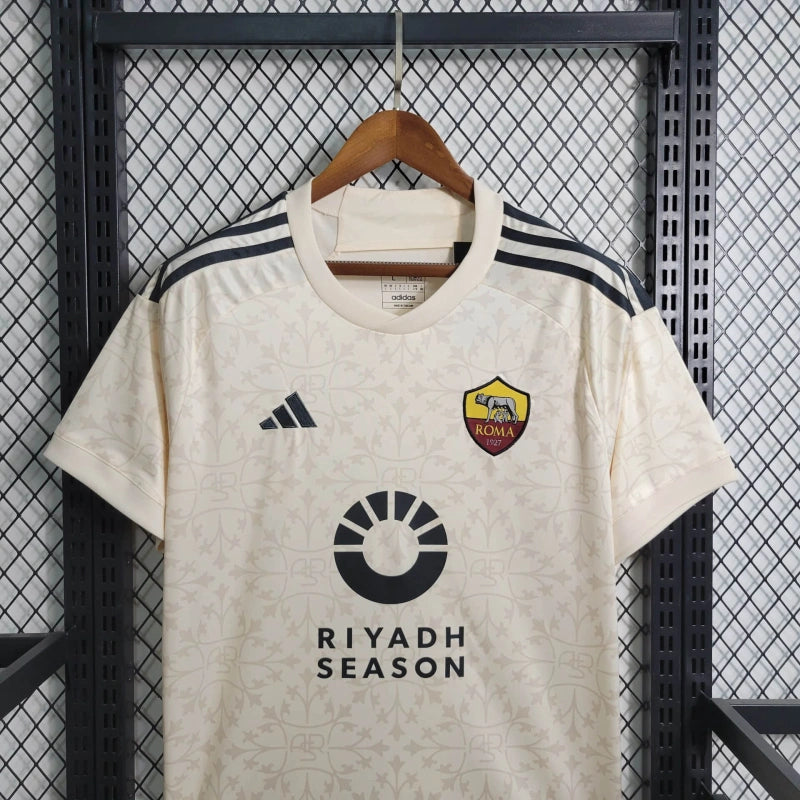 Camisa Roma Away 23/24 - Adidas Torcedor Masculina