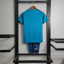 Kit Infantil Real Madrid Third 17/18 - Retro