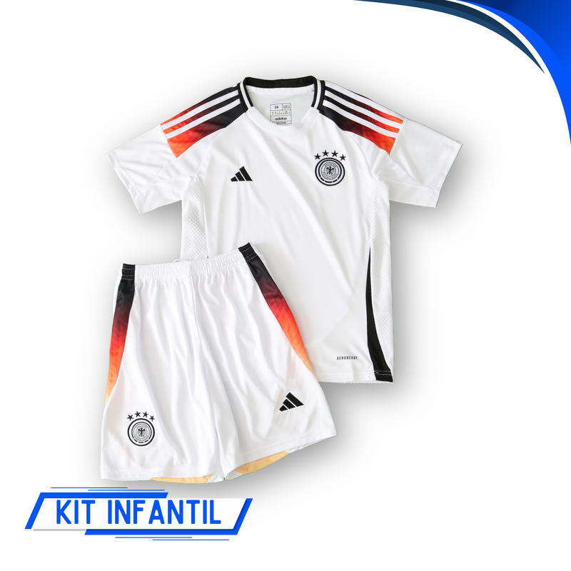 Kit Infantil Alemanha Home 24/25 - Lançamento