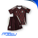 Kit Infantil México Home 24/25 - Lançamento