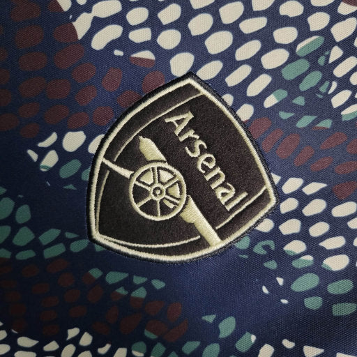 Camisa Arsenal Pré Jogo Maharishi 23/24 - Adidas Torcedor Masculina - Lançamento