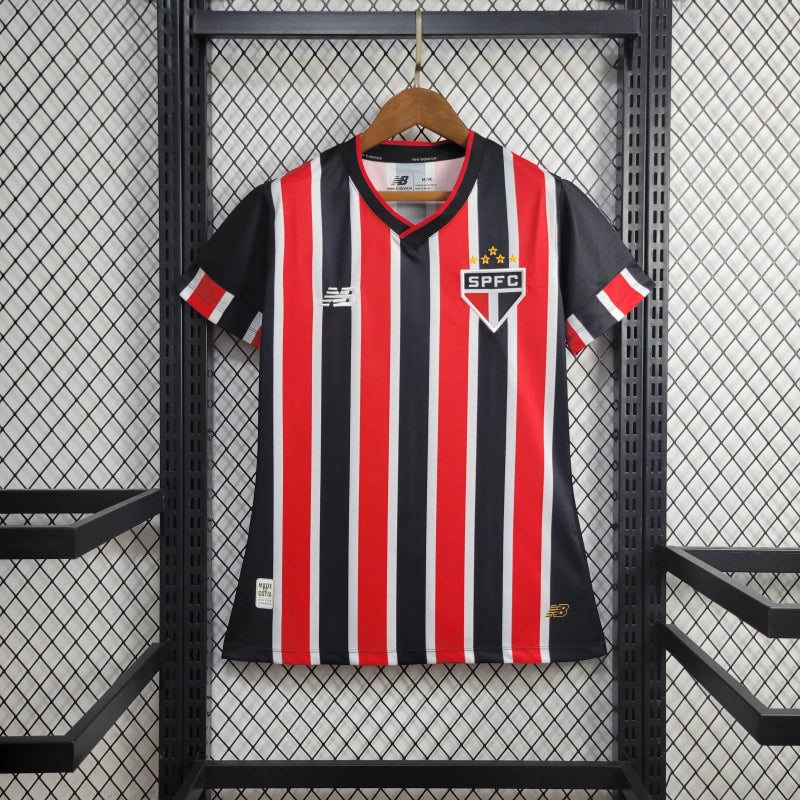 Camisa São Paulo Reserva 24/25 - Feminina - Lançamento