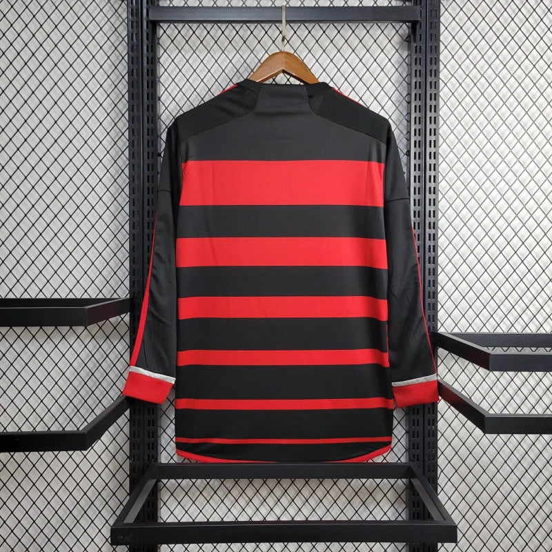 Camisa Flamengo Home 24/25 - Adidas Manga comprida - Lançamento