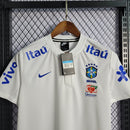 Polo de Viagem Brasil 22/23 - Nike Masculina - Branco