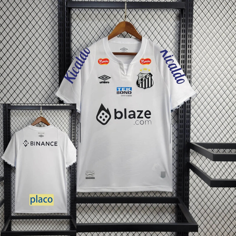 Camisa Santos Home 24/25 - Umbro Torcedor Masculina - Lançamento