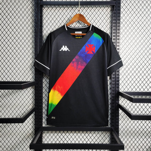 Camisa Vasco Especial Black 22/23 - Kappa Torcedor Masculina