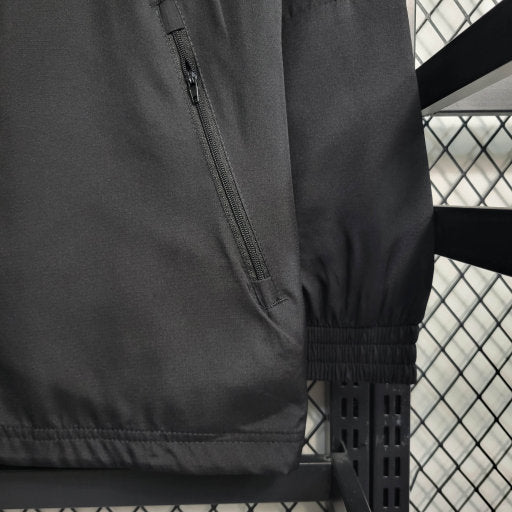 Jaqueta Corta Vento Flamengo 22/23 - Lançamento - Preto e Branco