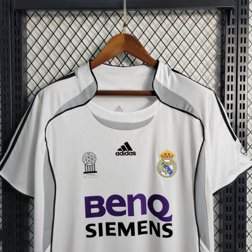 Camisa Real Madrid Home 06/07- Versão Retro