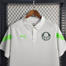 Camisa Polo Palmeiras 22/23 - Puma Torcedor Masculina - Branco