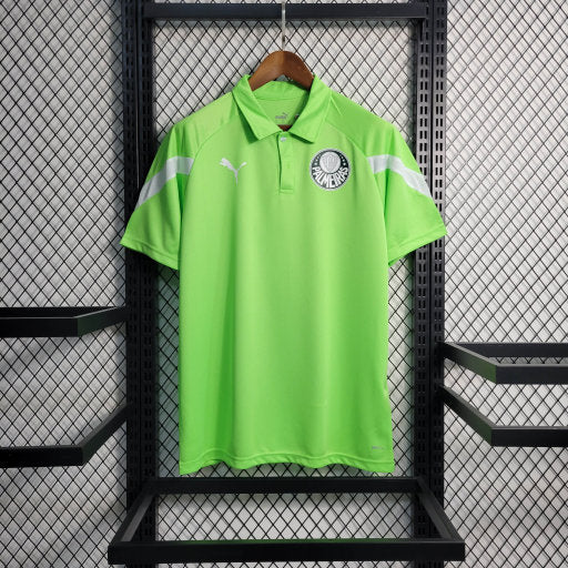 Camisa Polo Palmeiras Treino 23/24 - Puma Torcedor Masculina - Verde