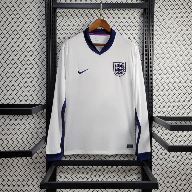 Camisa Inglaterra Home 24/25 - Nike Manga comprida - Lançamento