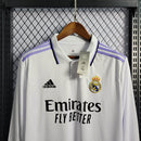 Camisa Real Madrid Titular 22/23 - Adidas Torcedor Masculina - Manga Comprida