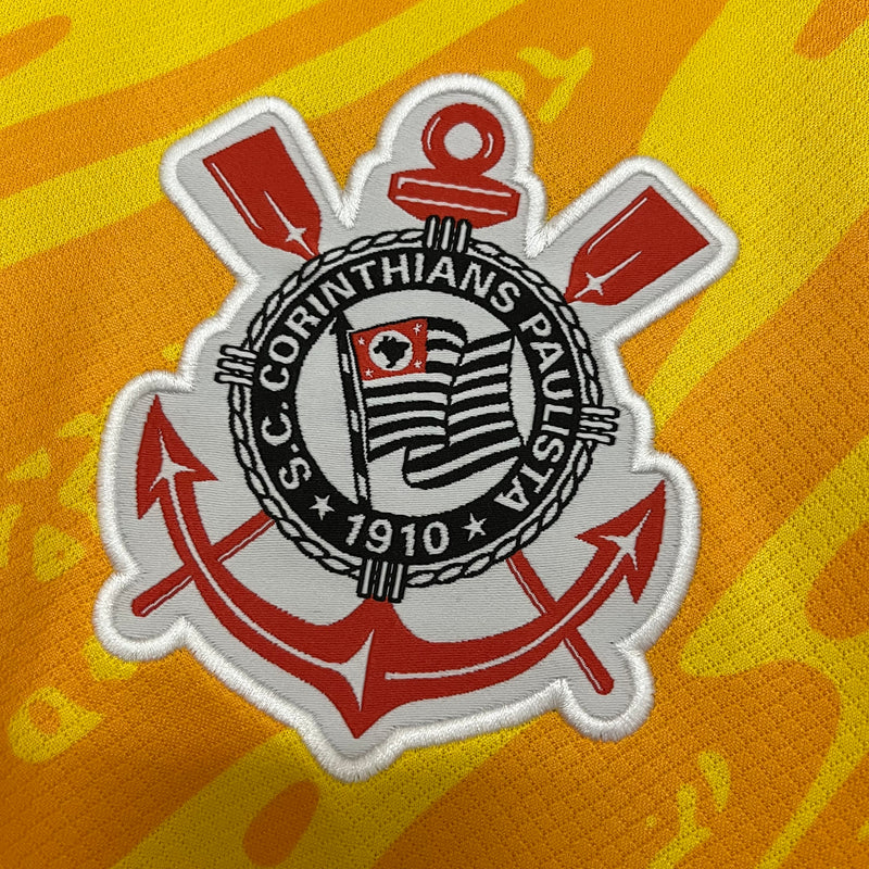 Camisa Corinthians Goleiro 24/25 Amarelo - Nike Torcedor - Lançamento