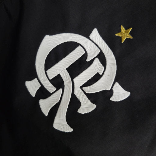 Jaqueta Corta Vento Flamengo Reversível 23/24 - Lançamento - Rubro Negro