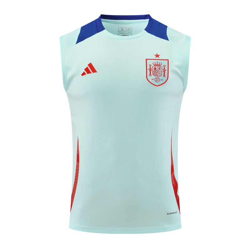 Regata Espanha Treino Euro 24/25 - Adidas Torcedor Masculina - Lançamento