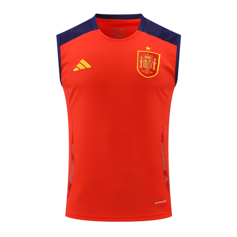 Regata Espanha Treino Euro 24/25 - Adidas Torcedor Masculina - Lançamento