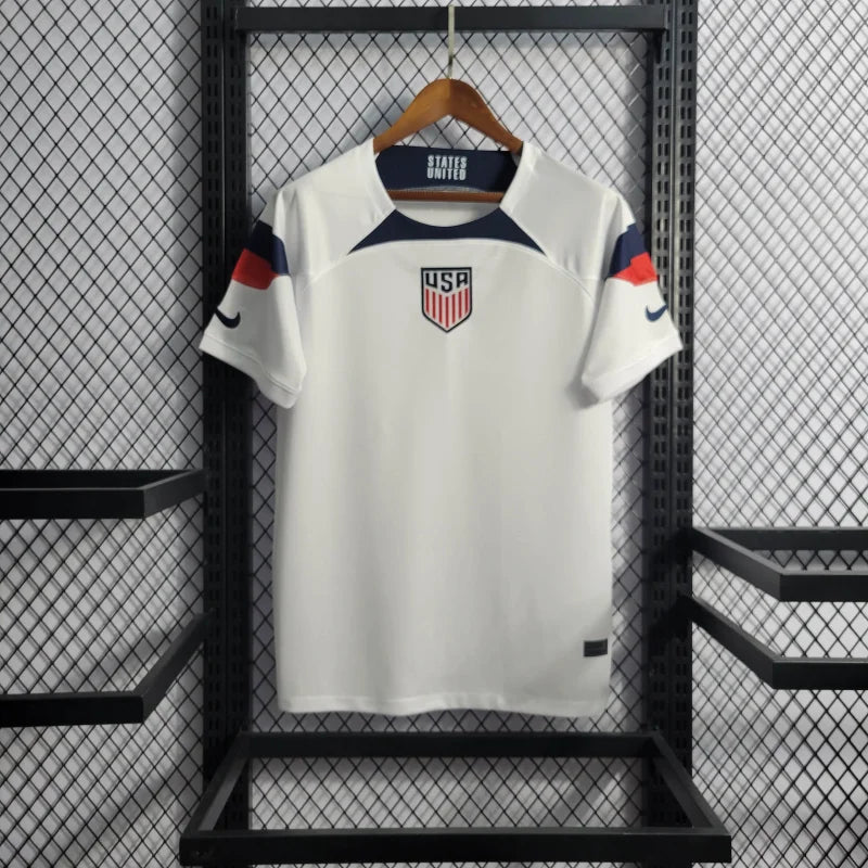 Camisa EUA Home 22/23 - Nike Torcedor Masculina