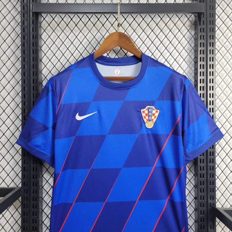 Camisa Croácia Away 24/25 Euro - Nike Torcedor Masculina - Lançamento