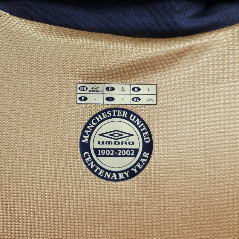 Camisa Manchester United Reversível Centenário - Versão Retro