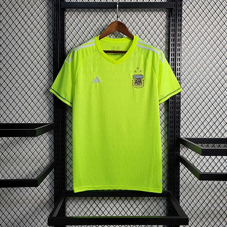 Camisa Argentina Goleiro 23/24 - Adidas Torcedor Masculina - Verde