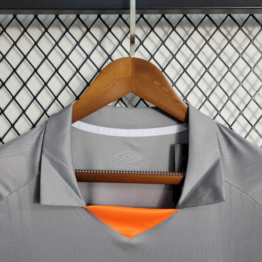 Camisa Fluminense Goleiro 23/24 - Umbro Torcedor Masculina - Cinza