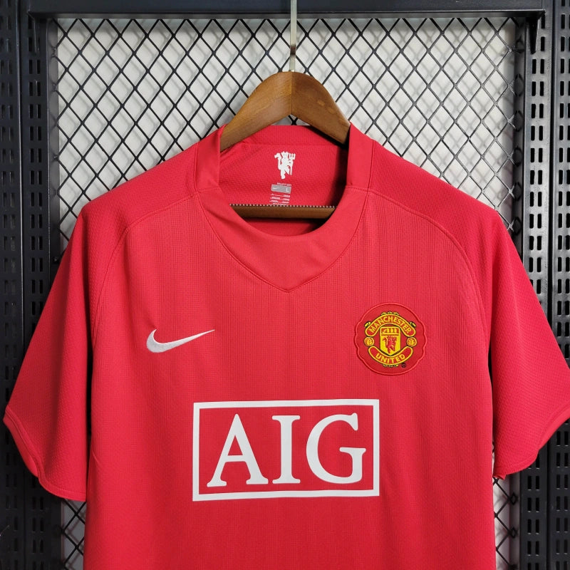 Camisa Manchester United Home 07/08 - Versão Retro