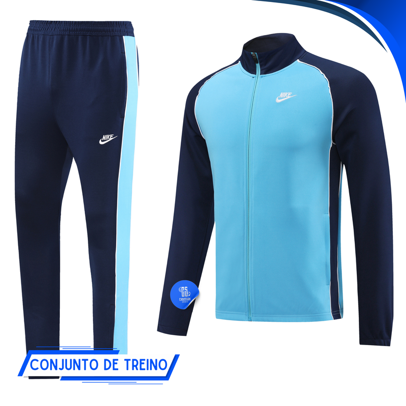 Conjunto de Viagem Nike Sportswear 24/25 - Azul - Lançamento