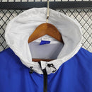 Jaqueta Corta Vento Chelsea 23/24 - Azul e Branco