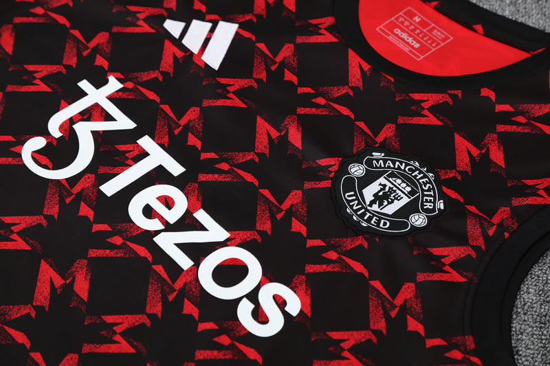 Kit Regata Manchester United Treino 25/26 - Lançamento