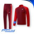 Conjunto de Viagem Nike Sportswear 24/25 - Vermelho - Lançamento