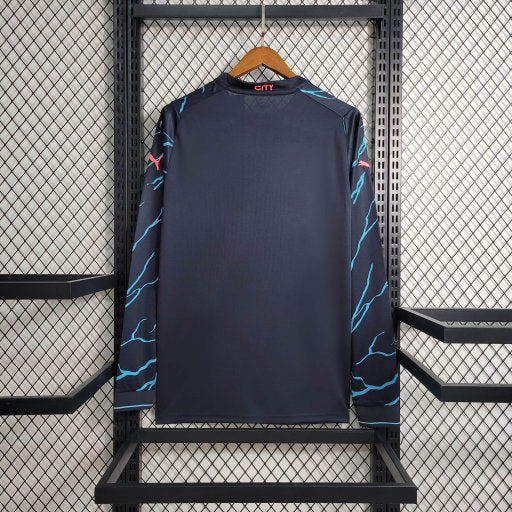 Camisa Manchester City Third 23/24 - Versão Manga Comprida