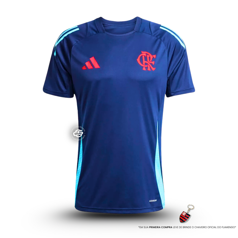 Camisa Flamengo Treino 25/26 - Adidas Torcedor Masculina - Lançamento
