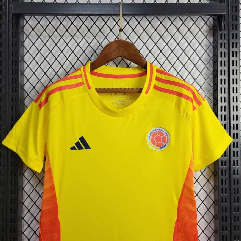 Camisa Colombia Home 24/25 Copa América - Adidas Feminina - Lançamento