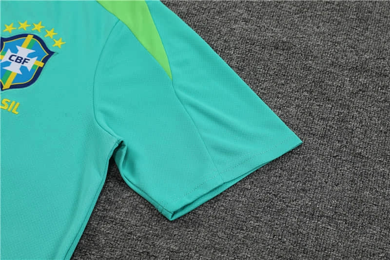 Conjunto de Treino Brasil 24/25 Copa América - Verde Menta - Lançamento