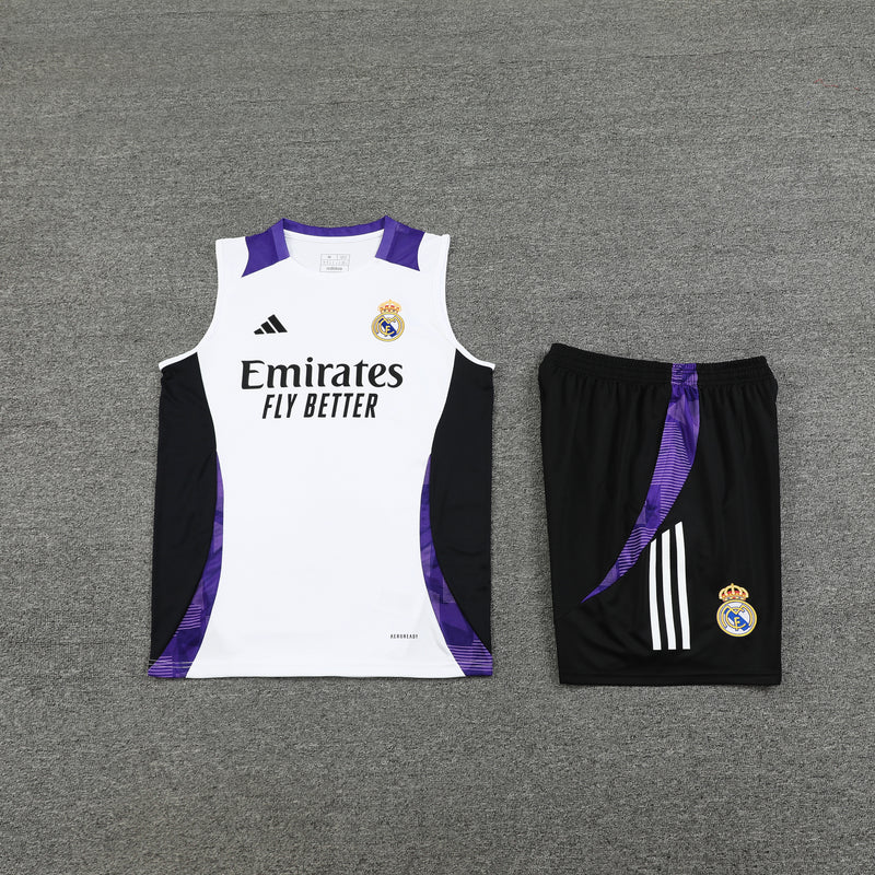 Kit Regata Real Madrid Treino 24/25 - Lançamento